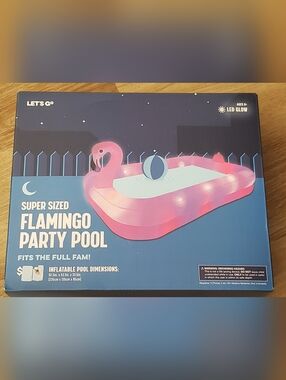 Flamingo Party Pool, LED